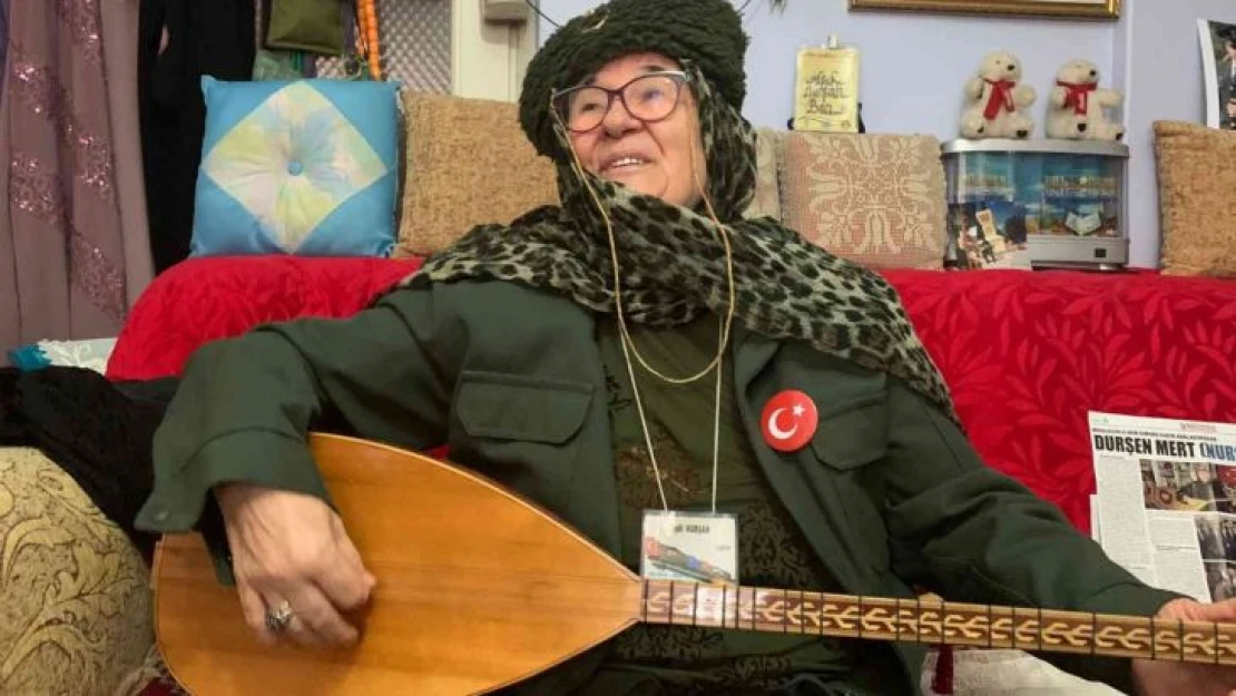Eskişehirli âşık manileriyle Rusya-Ukrayna savaşına karşı çıktı