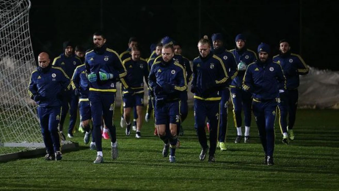 Fenerbahçe'de ikinci yarı mesaisi başladı
