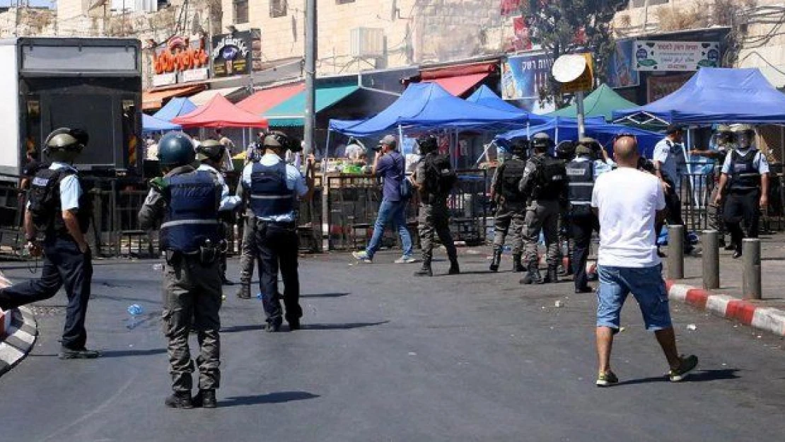 Filistinlilerle İsrail polisi arasında çatışma