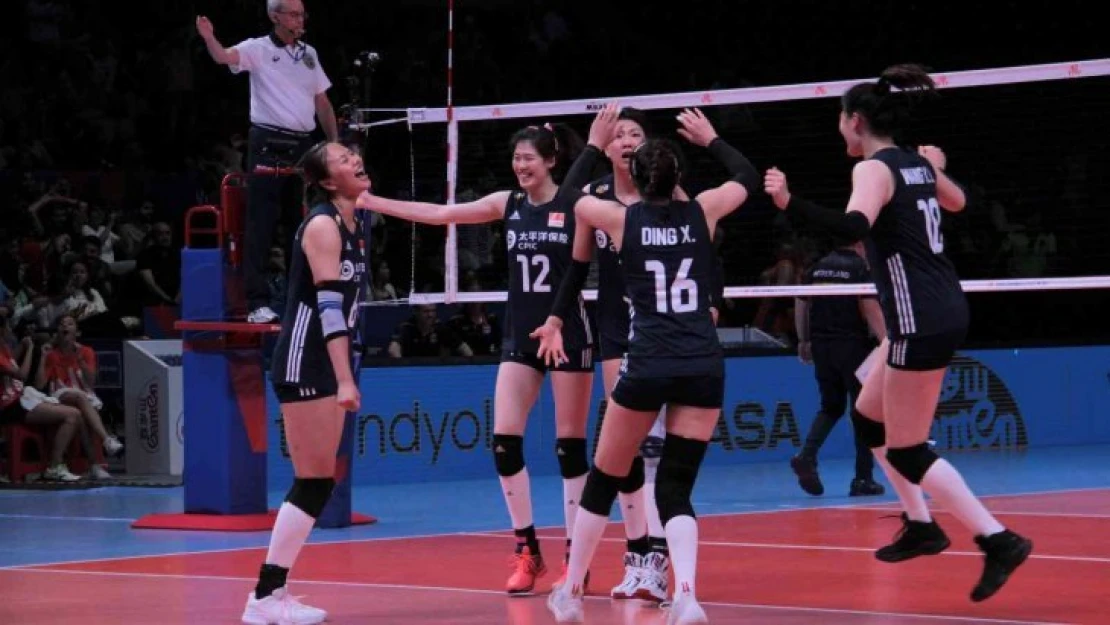 FIVB Milletler Ligi: Çin: 3 - Hollanda: 1