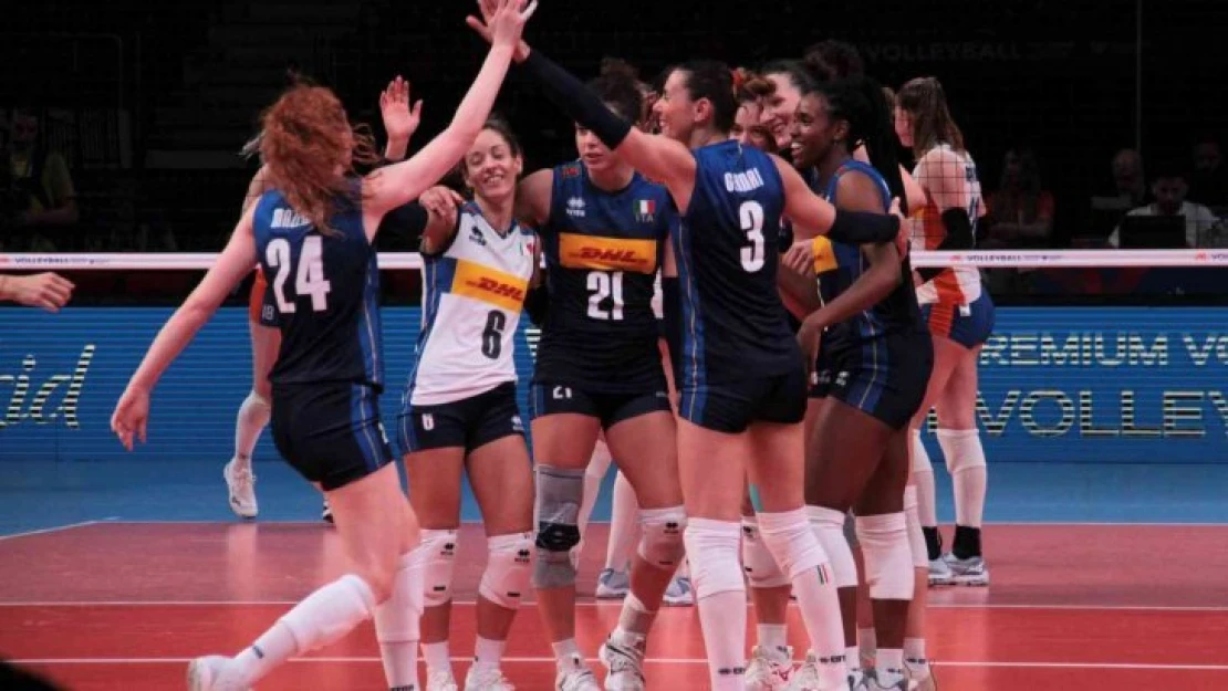 FIVB Milletler Ligi: Hollanda: 0 - İtalya: 3