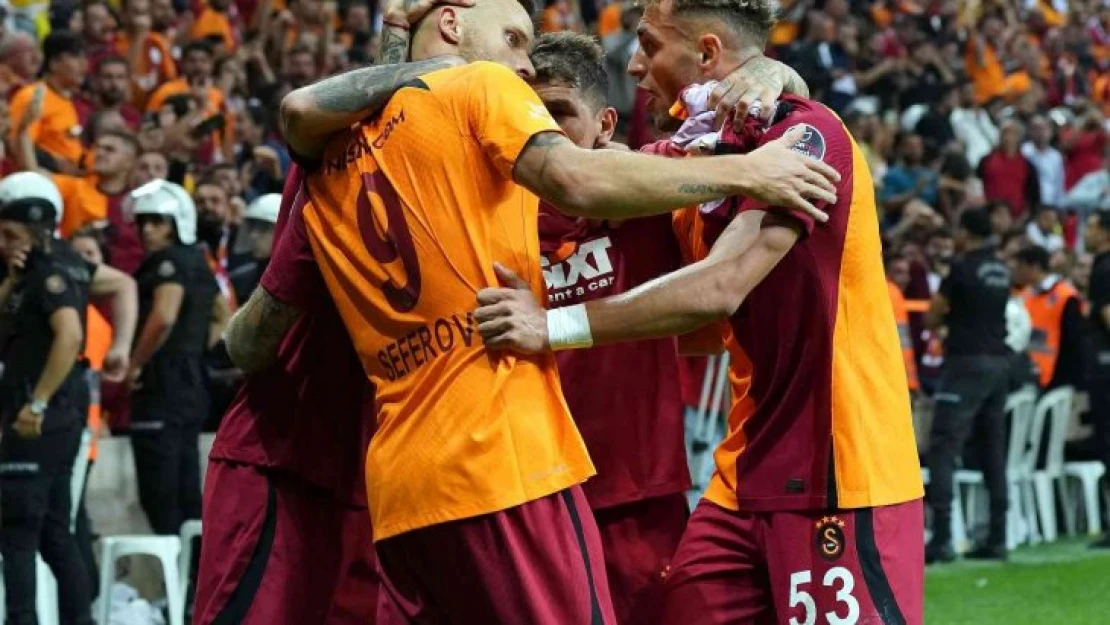 Galatasaray bu sezon evinde ilk kez kazandı