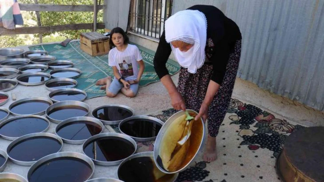 Gelin kaynana pekmez üretip satıyor