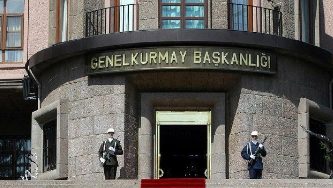 Genelkurmay'dan başsağlığı mesajı