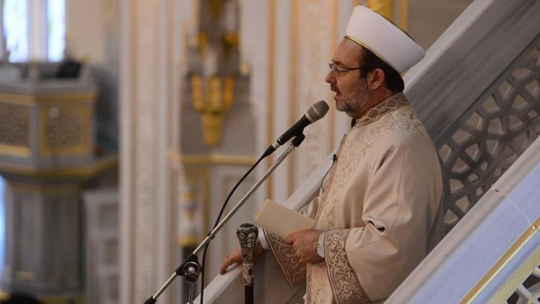 Görmez Mardin Ulu Cami'de cuma hutbesi okuyacak