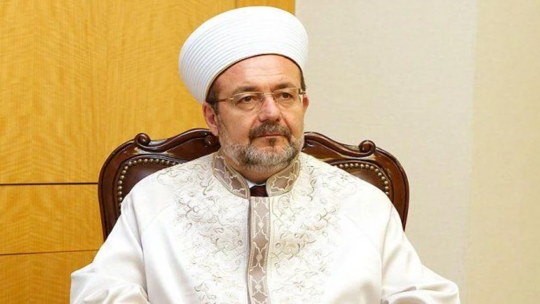 Görmez'den G20 liderlerine açık mektup