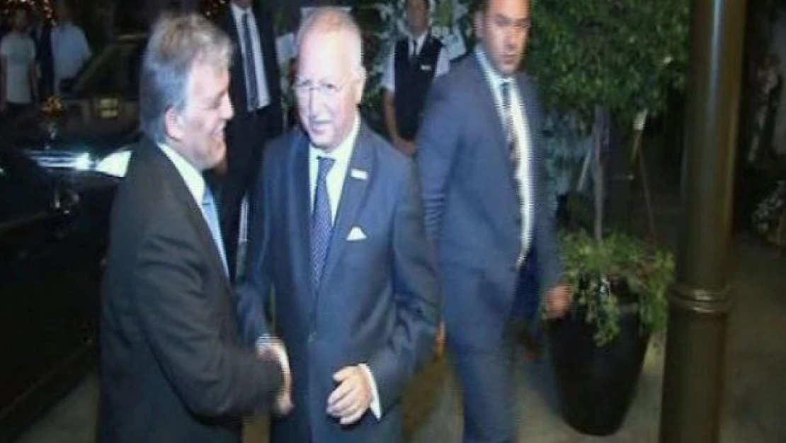 Gül, İhsanoğlu'nu yalnız bırakmadı