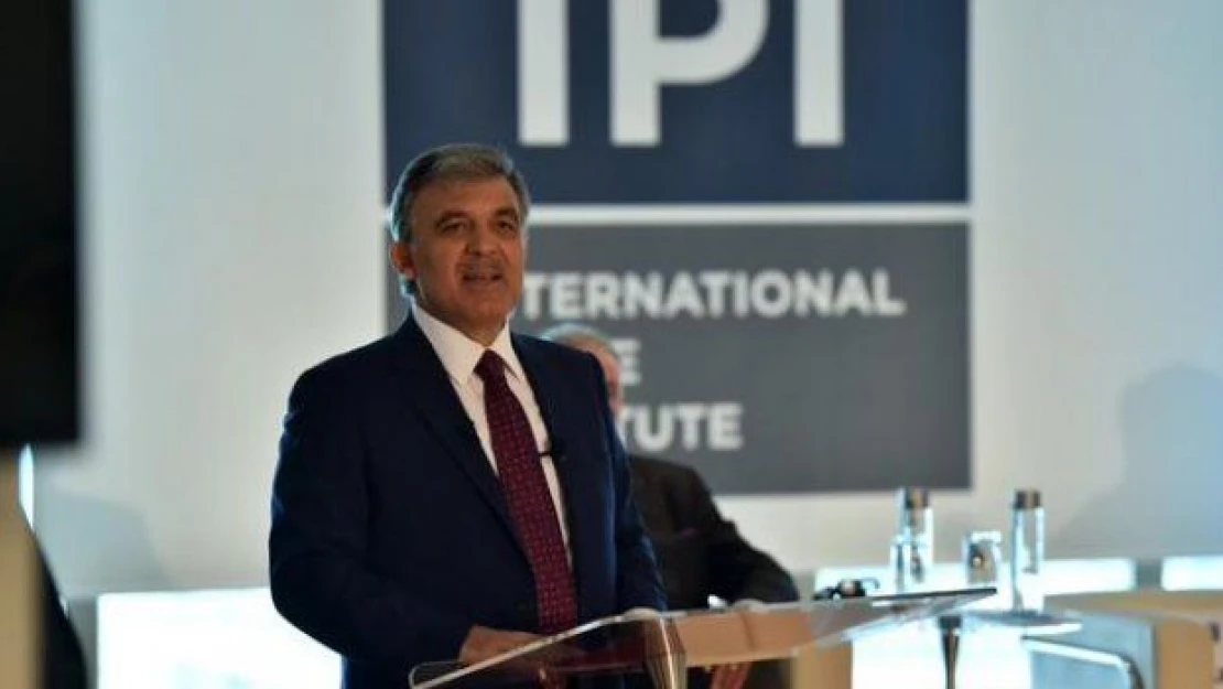Gül,  Küresel Liderler Forumu'nda