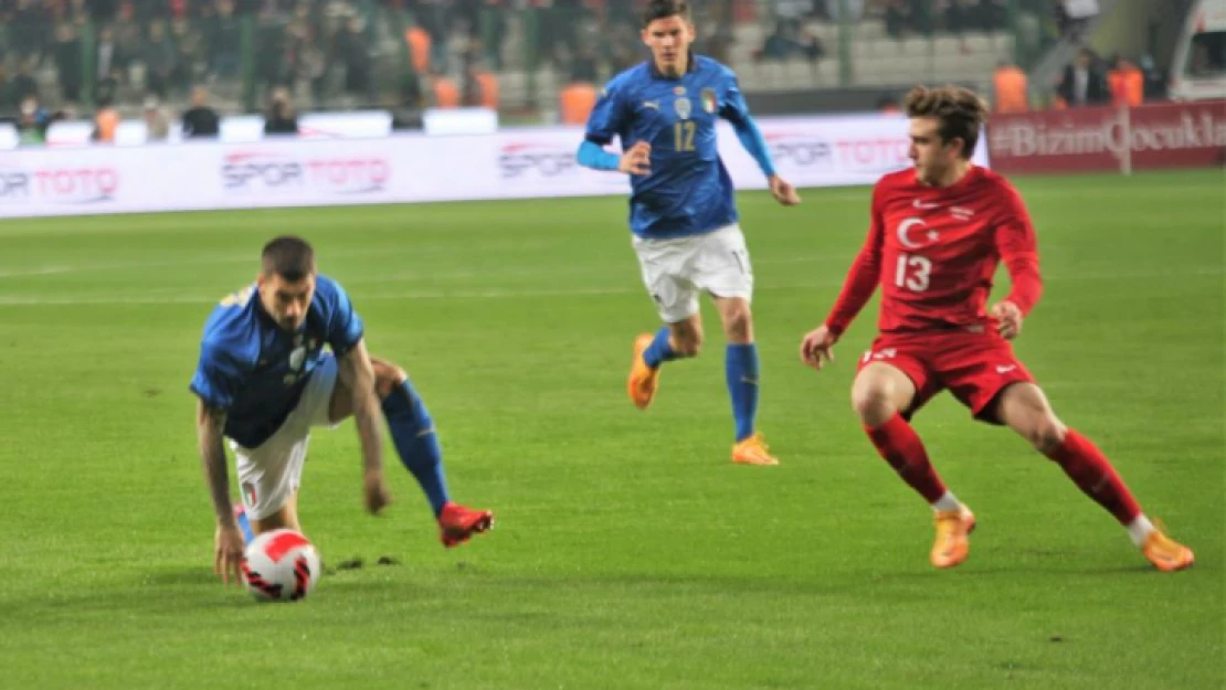 Hazırlık maçı: Türkiye: 2 - İtalya: 3 (Maç sonucu)