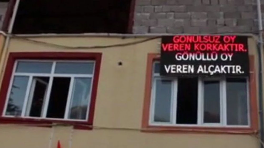 'HDP'ye gönüllü oy veren alçaktır'