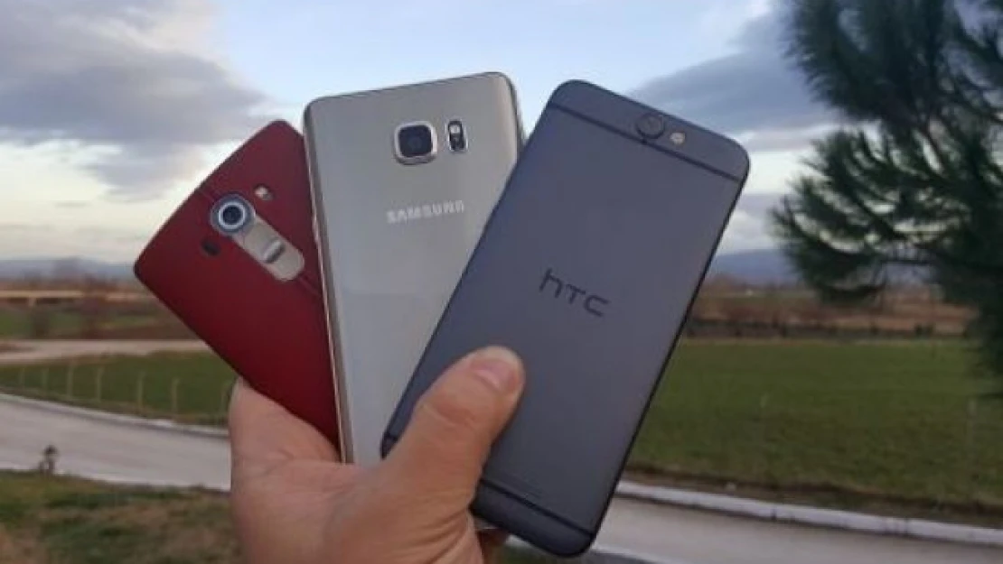 HTC One A9, Galaxy Note 5 ve LG G4 karşılaştırma