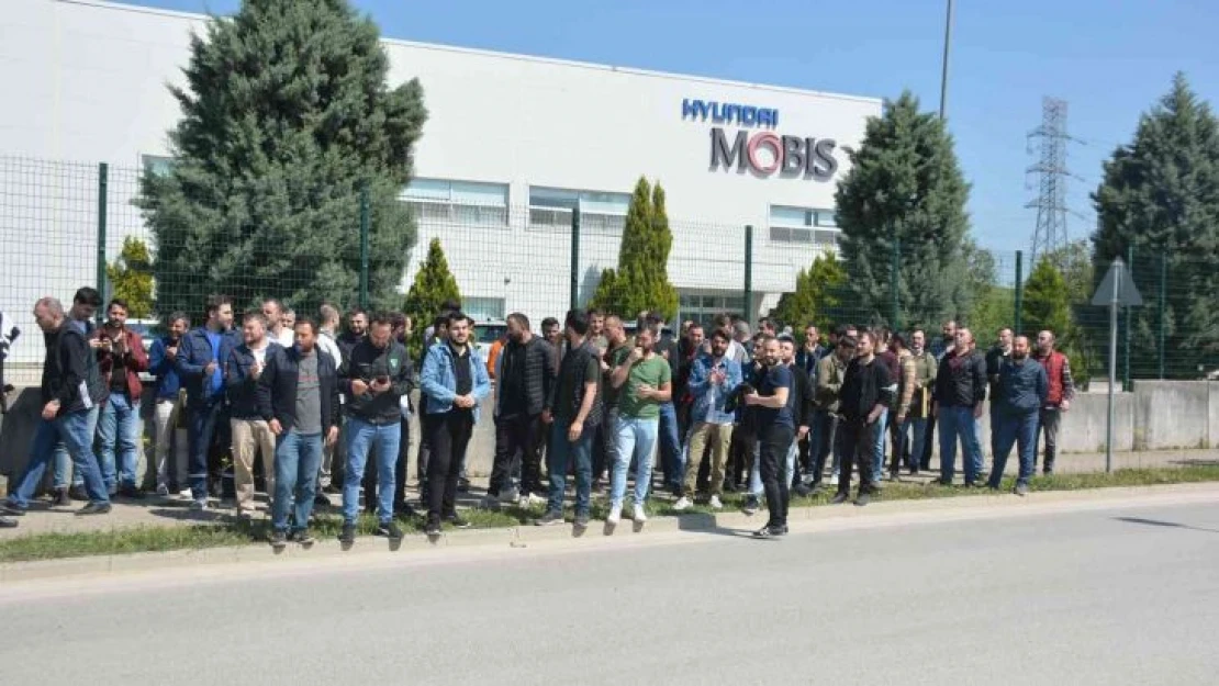 Hyundai Mobis işçileri ayaklandı