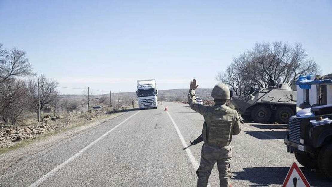 İdil'e giriş ve çıkışlarda güvenlik noktaları oluşturuldu