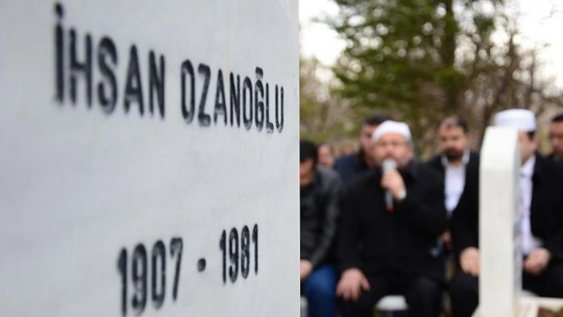 İhsan Ozanoğlu ölümünün 35. yılında anıldı