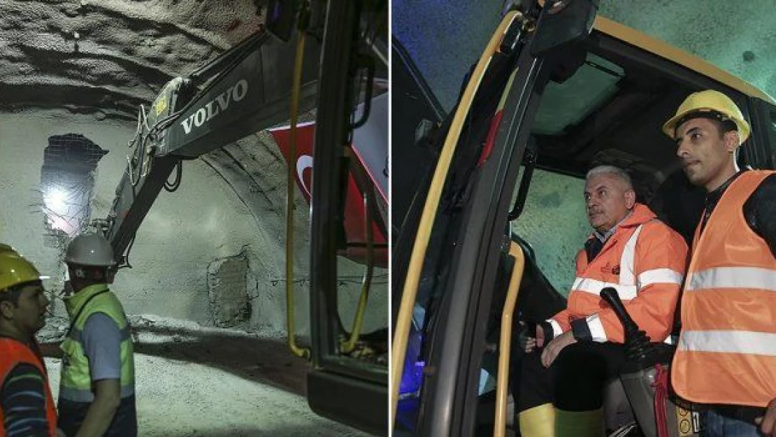 Ilgaz Tüneli'nde son delme işlemi yapıldı
