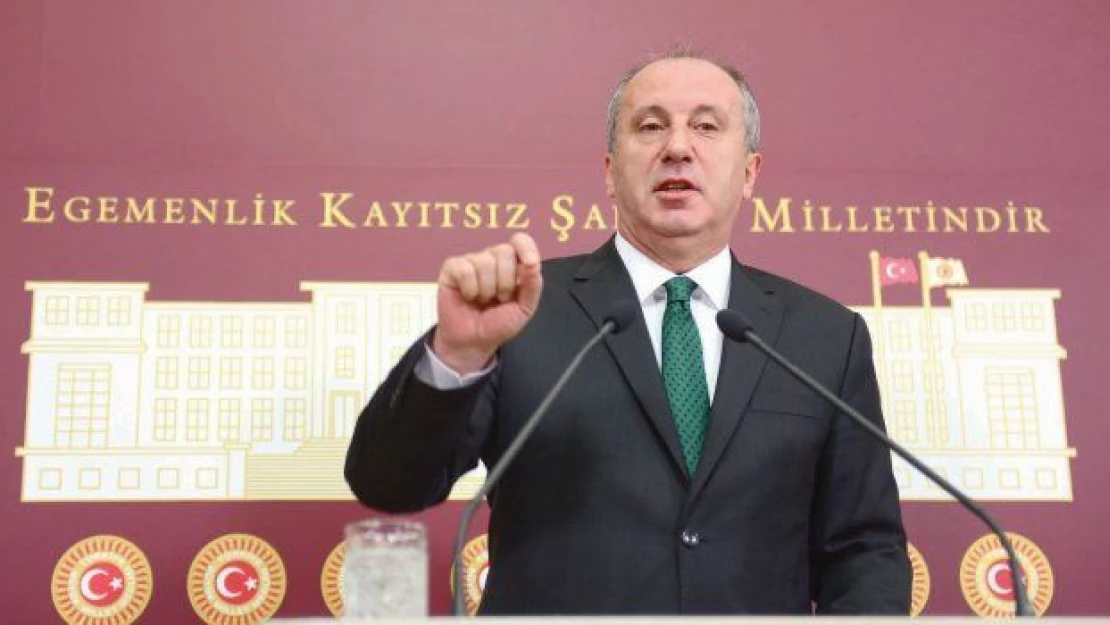 İnce: Kılıçdaroğlu suya sabuna dokunmadan siyaset yapıyor