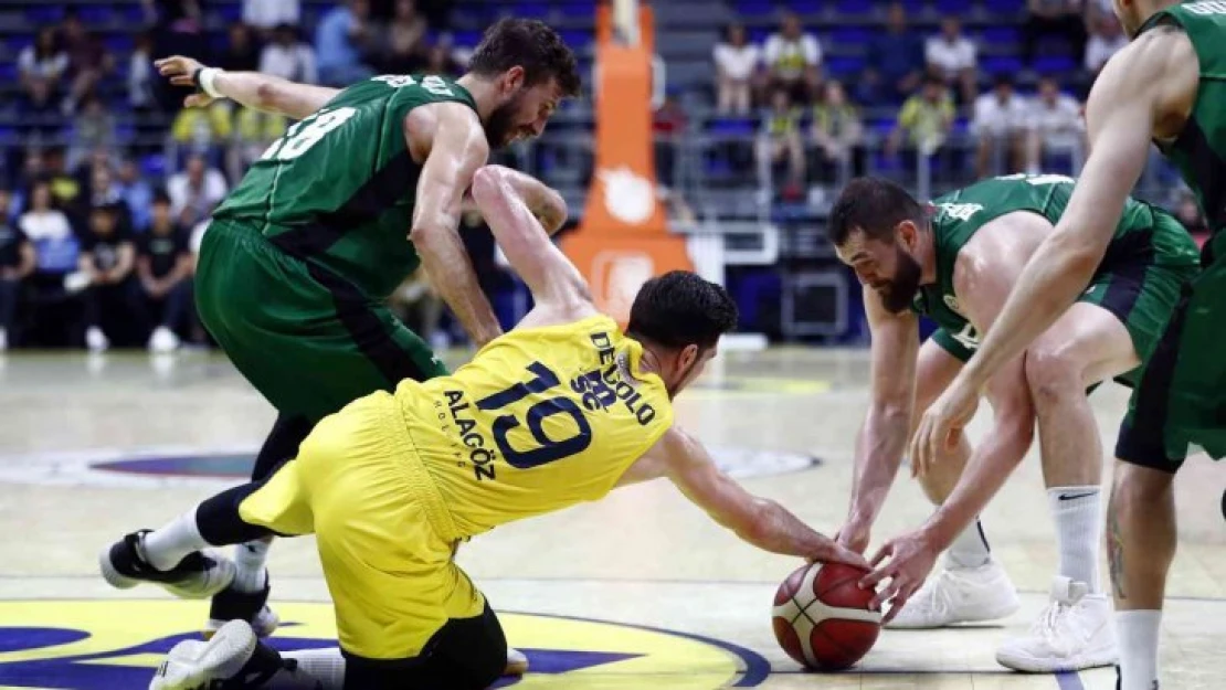 ING Basketbol Süper Ligi Play-Off: Fenerbahçe Beko: 81 - Darüşşafaka: 82