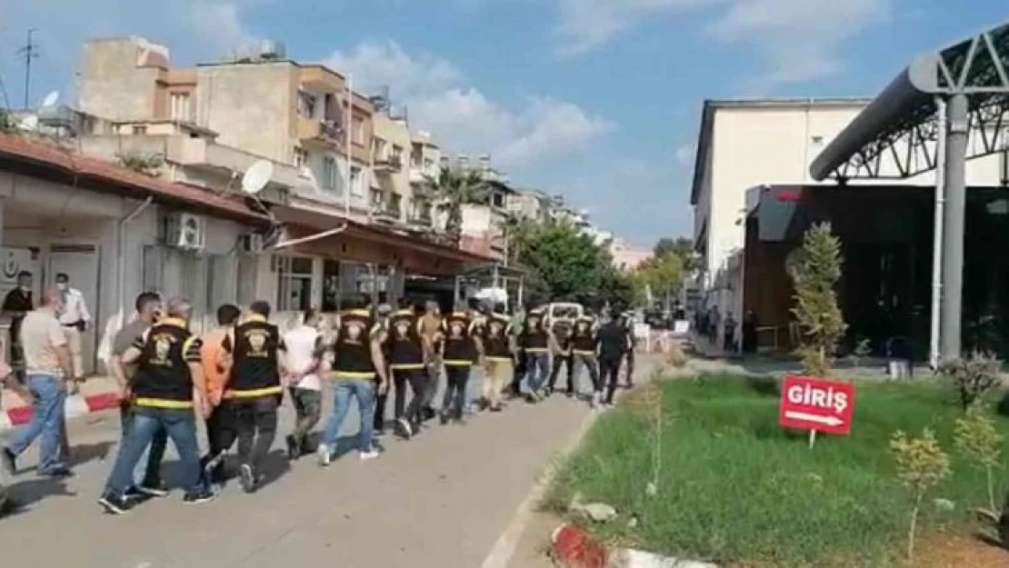 İskenderun'da aranan 9 kişi yakalandı