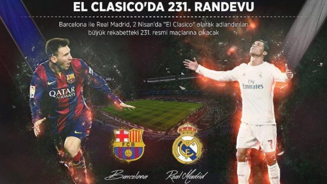 İspanya'da El Clasico heyecanı
