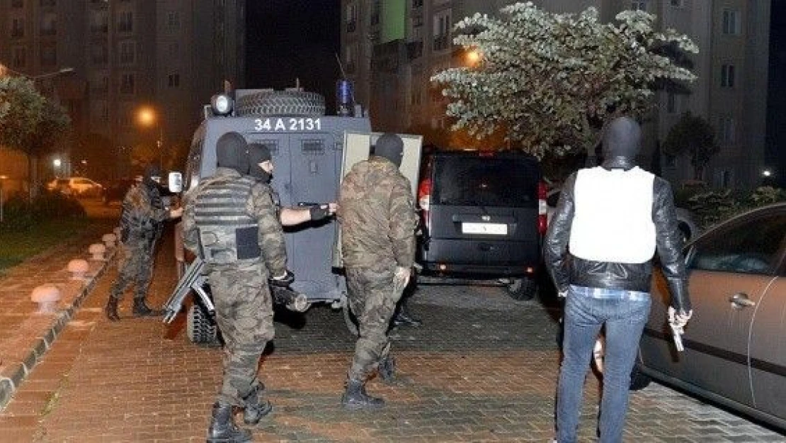 İstanbul'da terör örgütü operasyonu