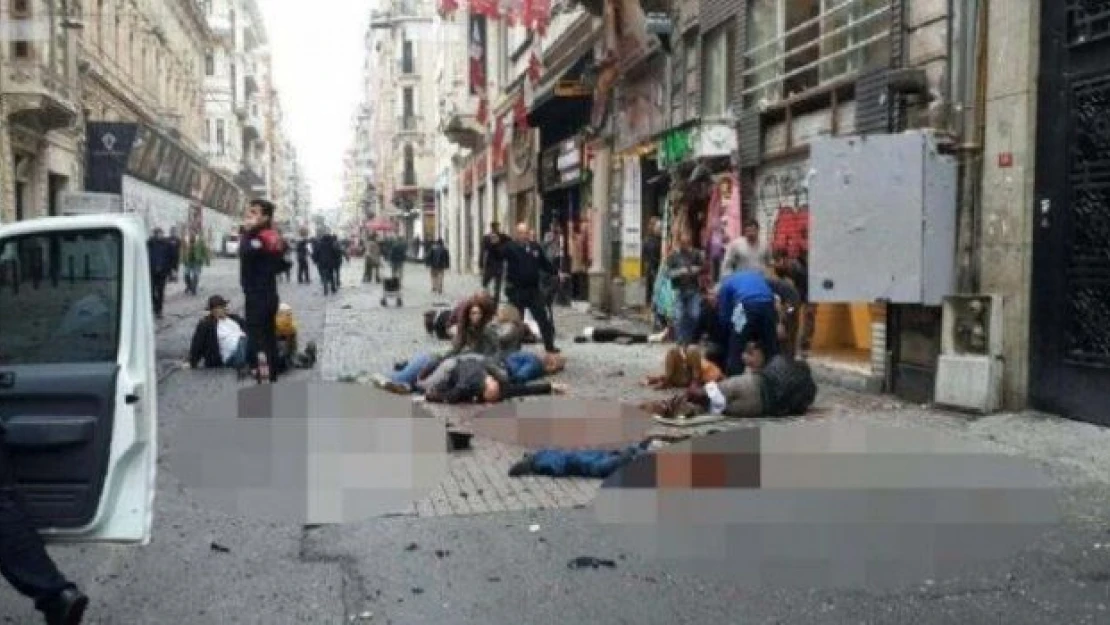 İstiklal'deki patlamayla ilgili yayın yasağını kaldırıldı! Patlama anı kamerada