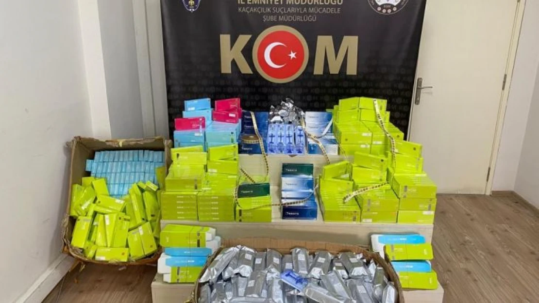 İzmir'de kaçak botoks ürünleri ele geçirildi