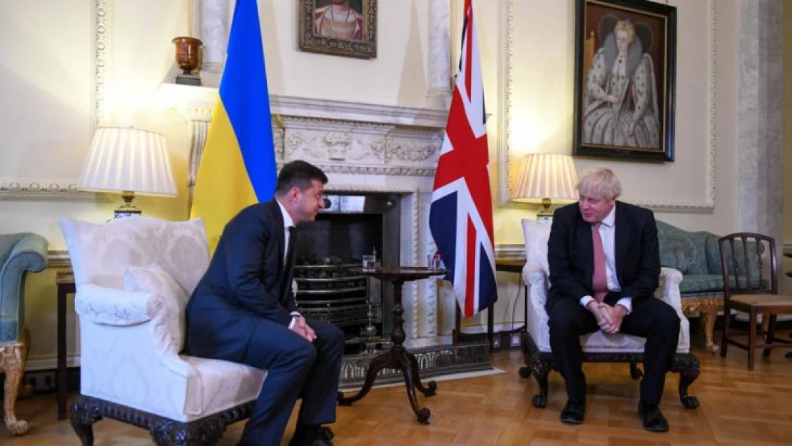 Johnson ve Zelenskiy, Ukrayna'dan tahıl ihracatını sürdürme konusunda görüştü