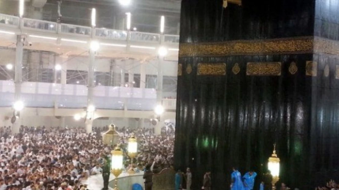 Kabe'de yağmur sevinci