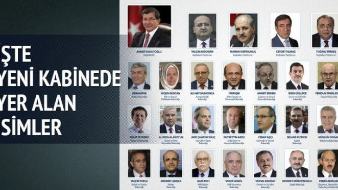 KABİNE AÇIKLANDI