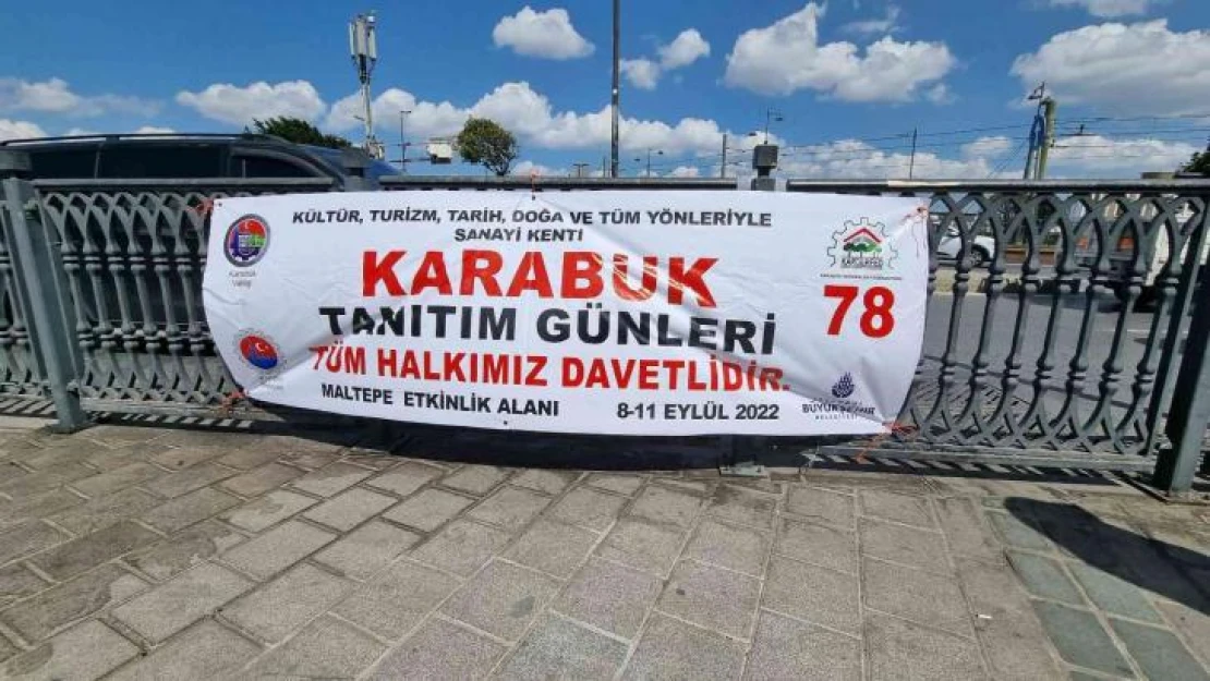 Karabük Tanıtım Günleri'ne davet için altınlı ve safranlı lokum dağıtıldı