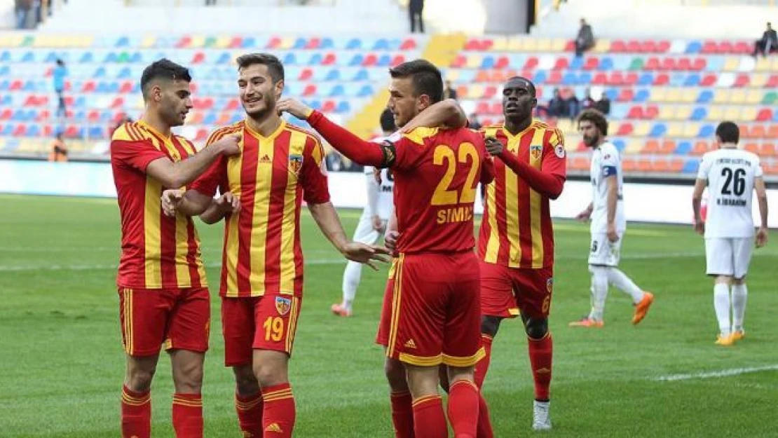 Kayserispor kupada rahat kazandı