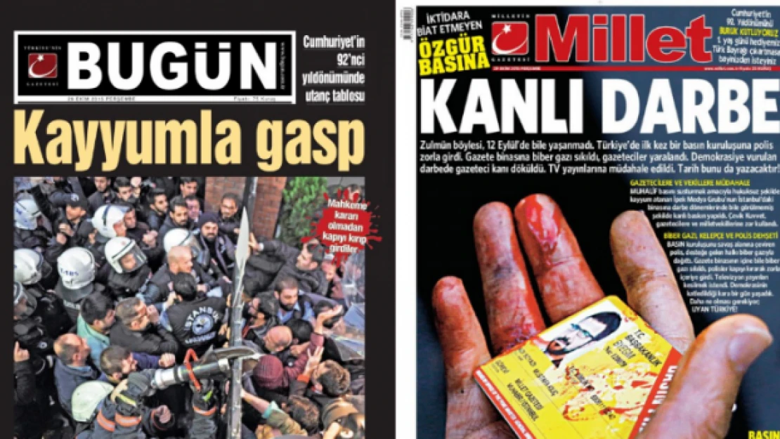 Kayyum 'fişi çekmekle' yetinmedi: Bugün ve Millet gazetelerinin baskısı durduruldu