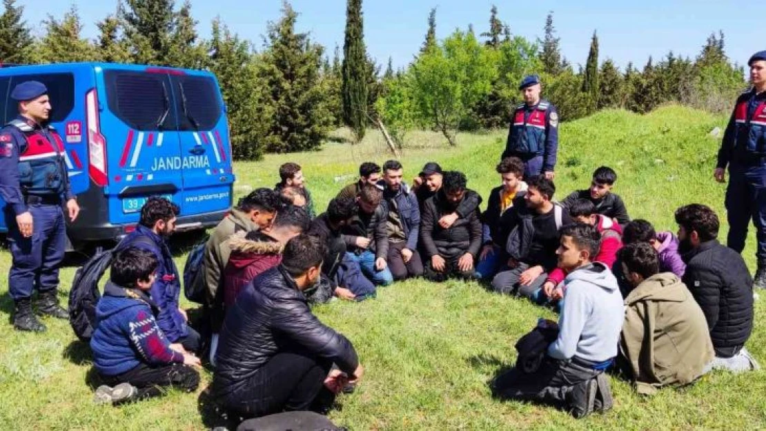 Kırklareli'nde 156 kaçak göçmen yakalandı: 6 organizatör tutuklandı