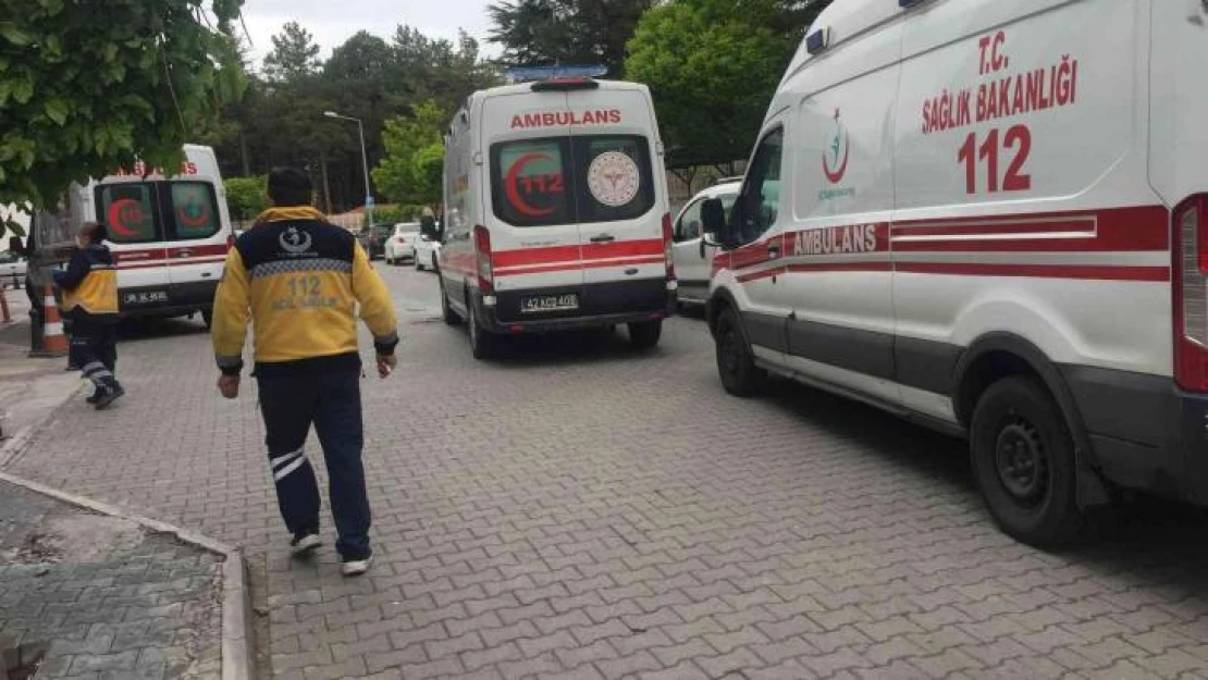 Konya'da trafik kazası: 4 yaralı