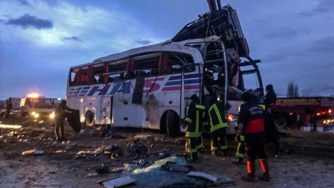 Konya'da trafik kazası: 6 ölü