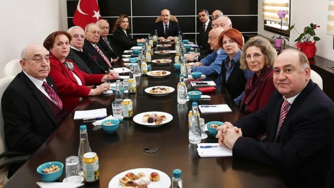 Kurtulmuş, Basın Konseyi Yüksek Kurulu'nu kabul etti