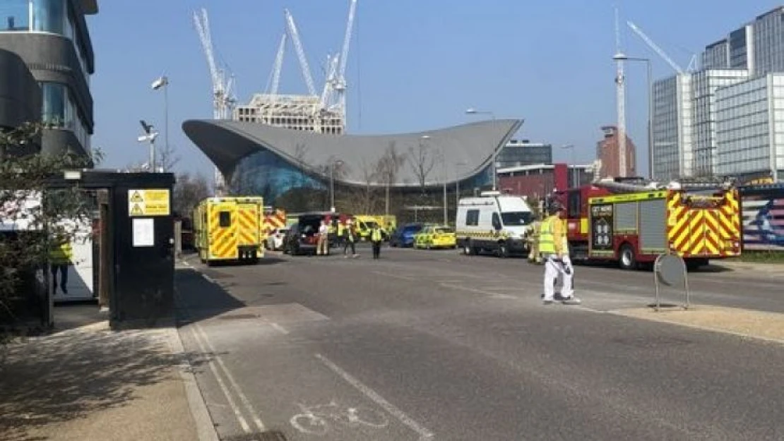 Londra'daki olimpiyat parkında 'gaz sızıntısı' paniği