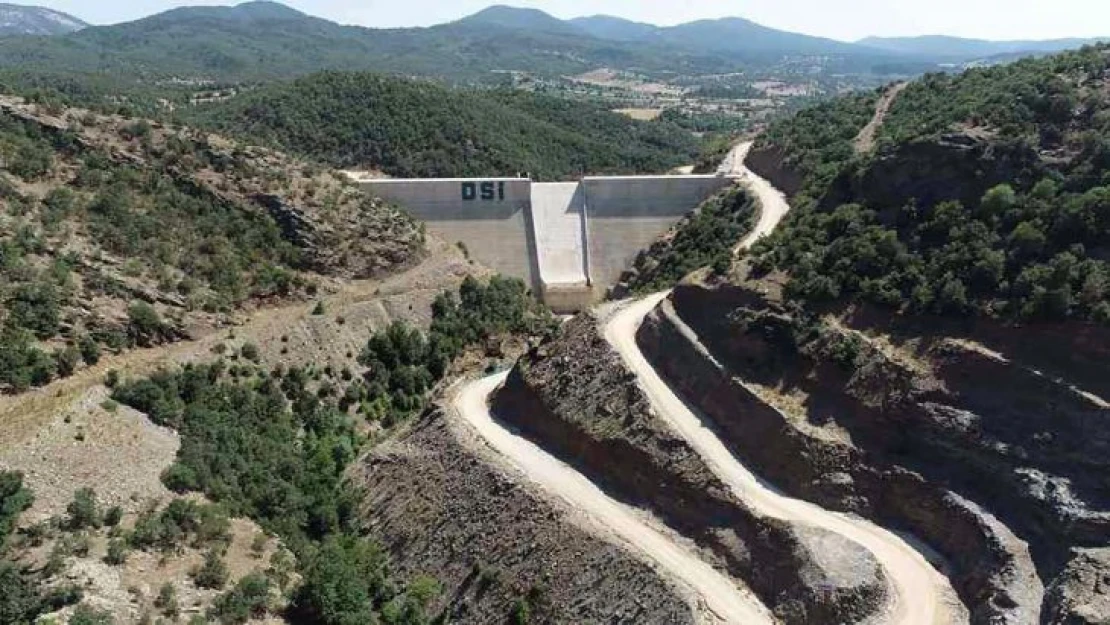 Manisa Kelebek Barajı'nda su tutuldu