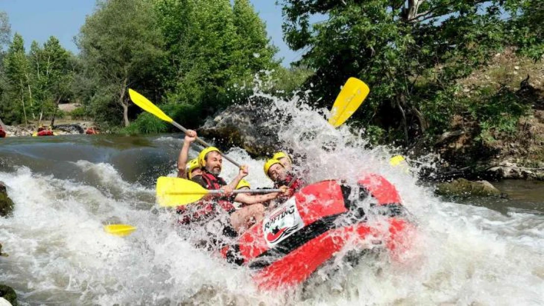 Marmara'nın ilk rafting parkuru yabancı turistleri ağırlamaya hazırlanıyor