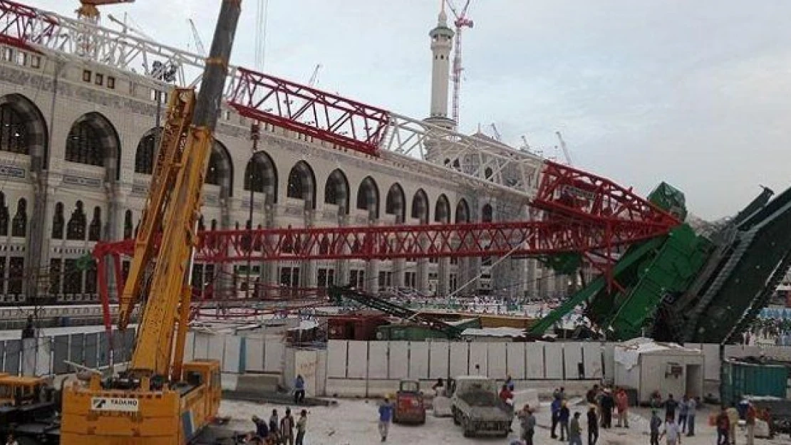 Mekke'deki kazanın izleri ortaya çıktı