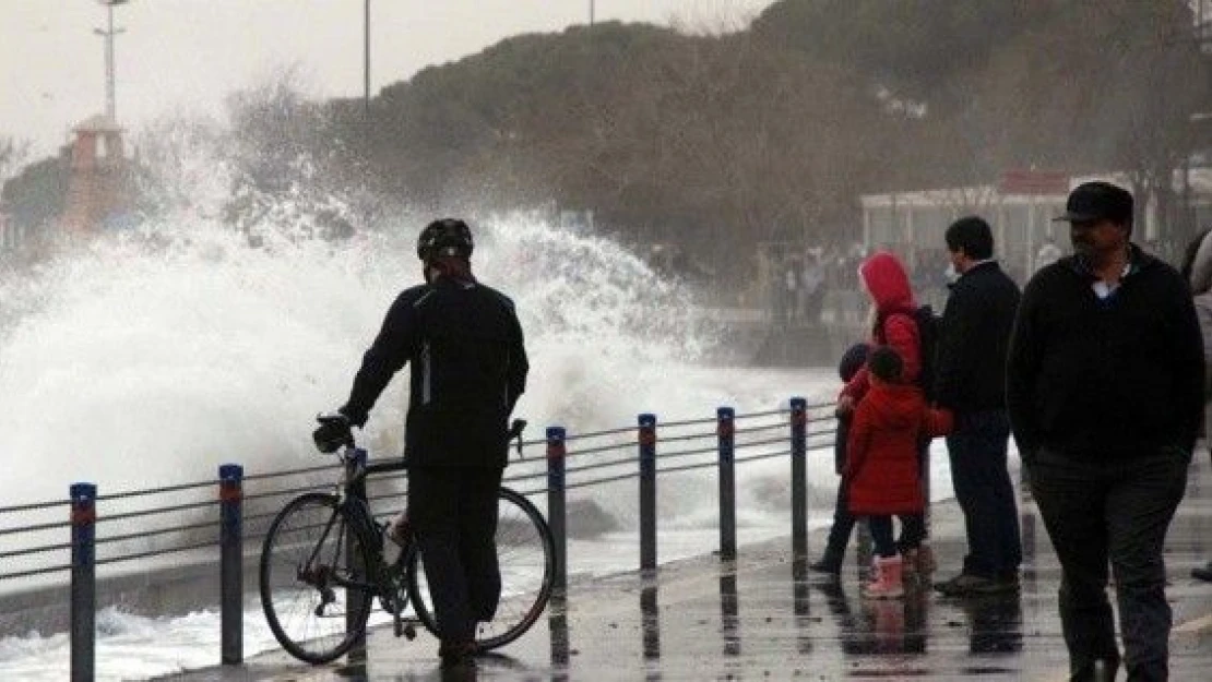Meteorolojiden 'kuvvetli lodos' uyarısı