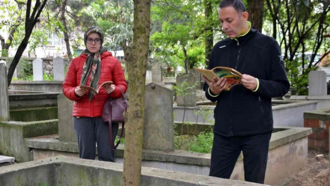 Mezarlıklarda hüzünlü bayram arifesi