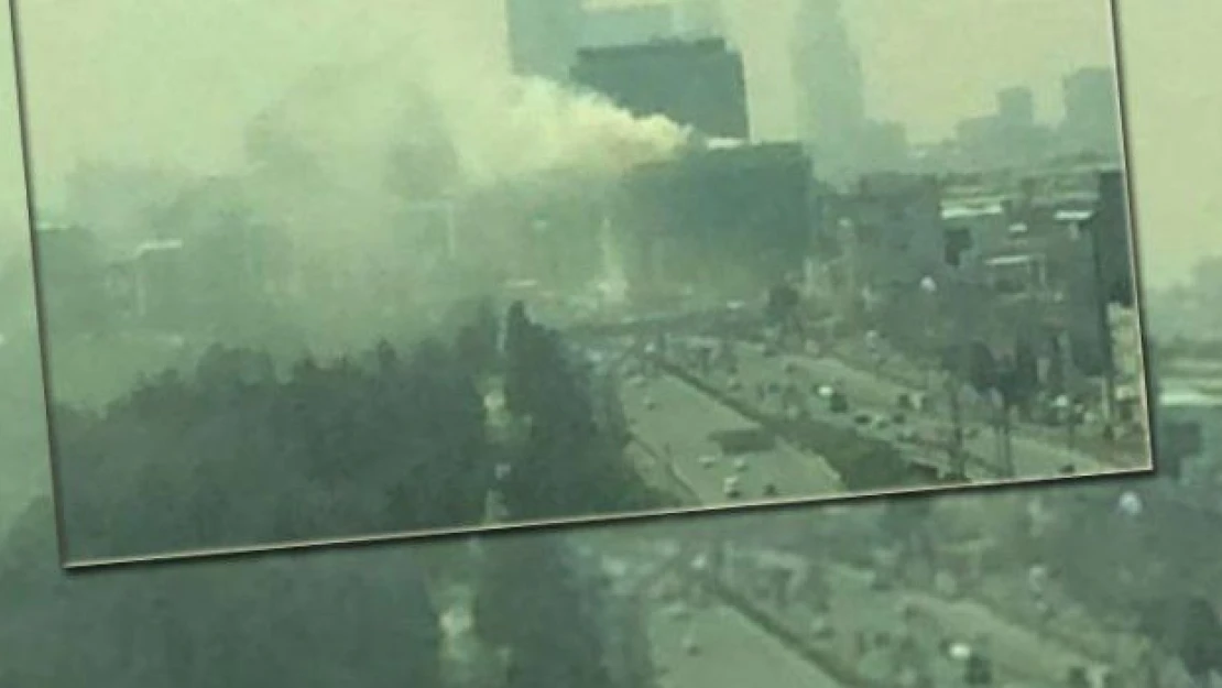 MHP İstanbul İl Başkanlığı'nın bulunduğu binada korkutan yangın