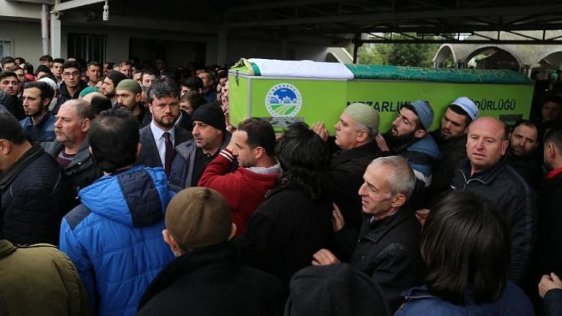 Milli karateci Burnaz'ın cenazesi toprağa verildi