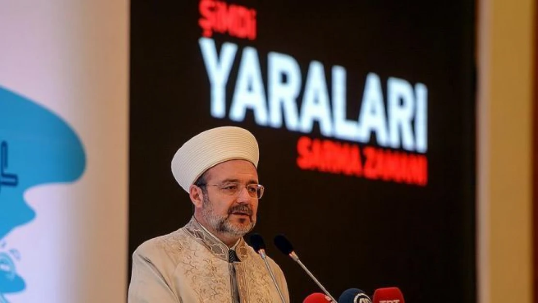 'Minberlerimizi ve mihraplarımızı her türlü ideolojiden uzak tutmalıyız'