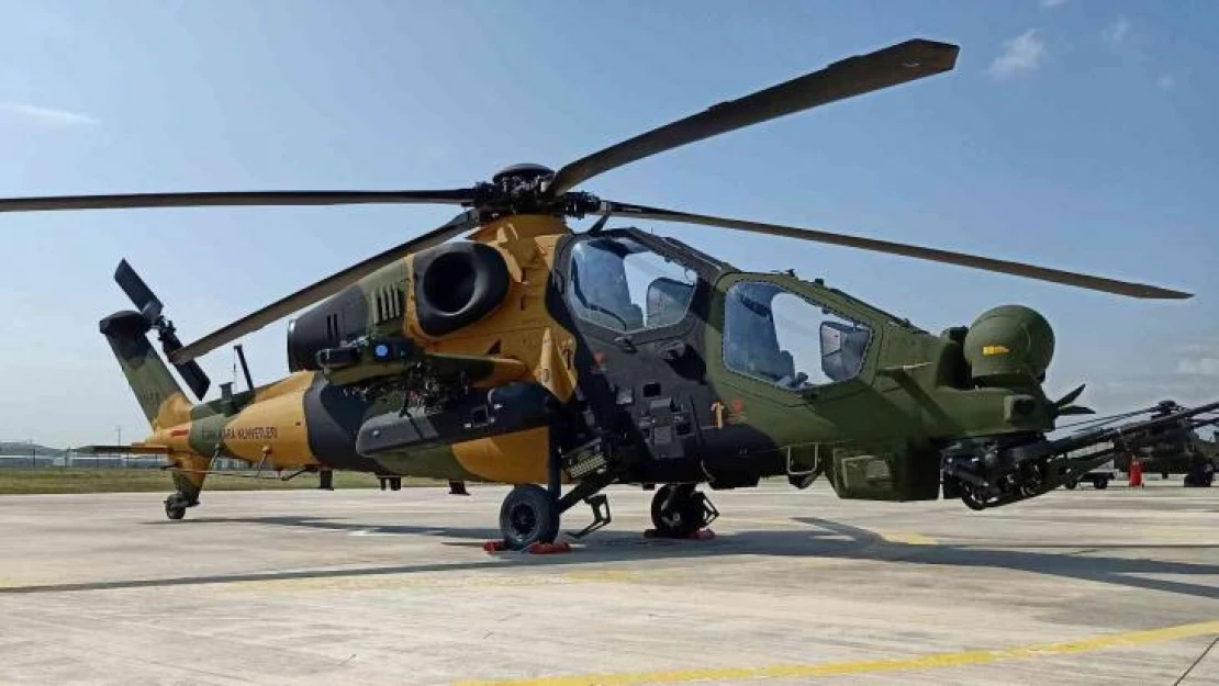 MSB, birçok donanım ile teçhiz edilmiş ilk ATAK helikopterinin teslim alındığını duyurdu