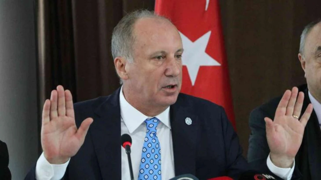 Muharrem İnce'den altılı masaya salvolar