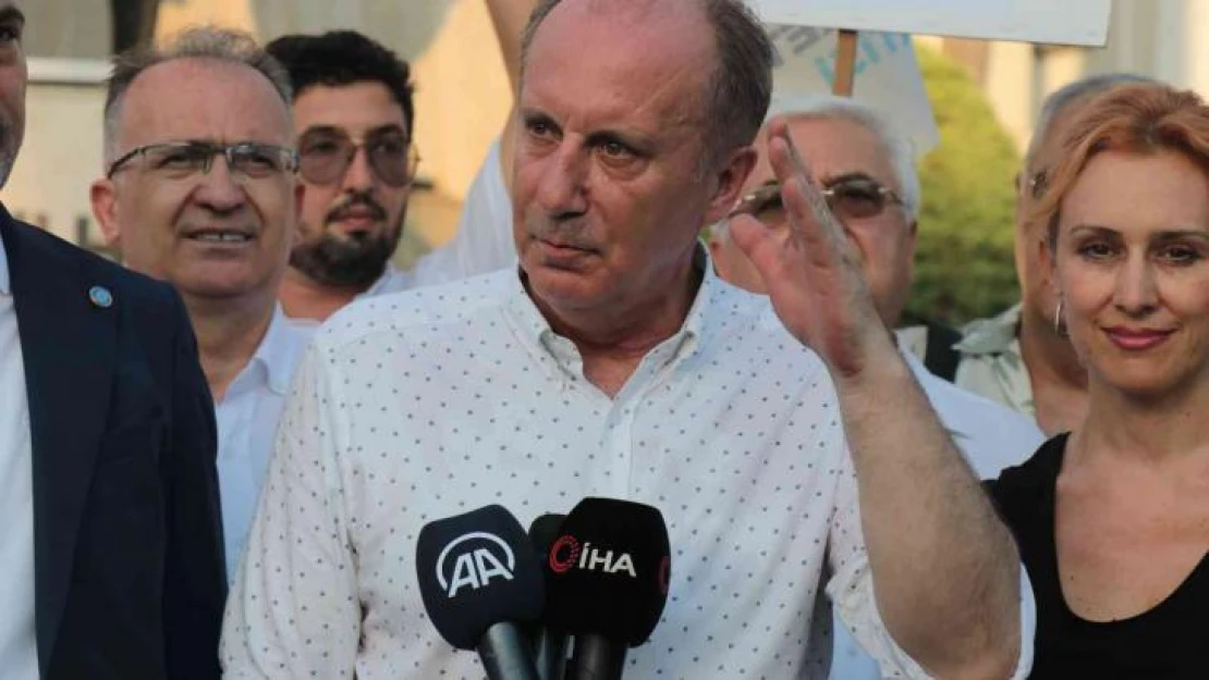 Muharrem İnce'den millet ittifakına adaylık şartı
