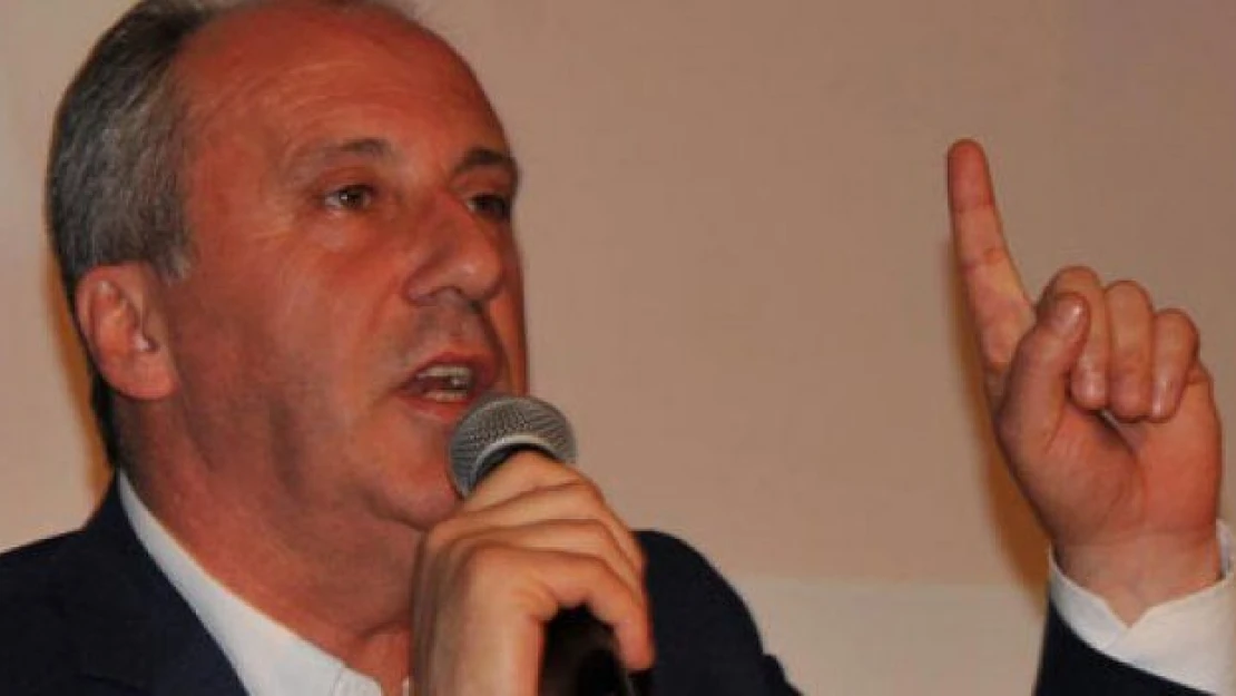 Muharrem İnce: Gelin iki kurultay yapalım