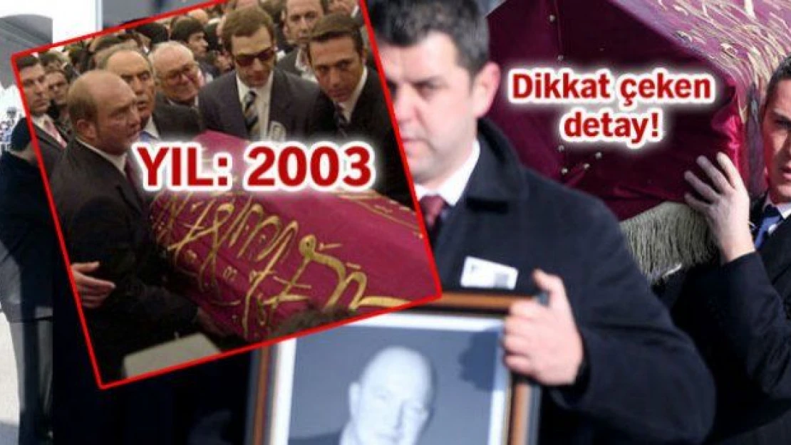 Mustafa Koç'un tabutuna örtülen Osmanlı sancağında ne yazıyor?